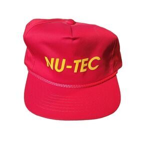 Vintage  Nu-Tec Oilfield Baseball Trucker Snapback Cap Hat